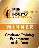 Irish Construction Industry Awards 2020 Graduate Training Programme of the Year Winner